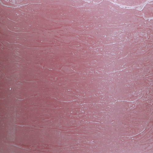 Product Elegant antique rose pillar candles 70×80mm, set of 4, for table decoration, Advent wreath and romantic ambience