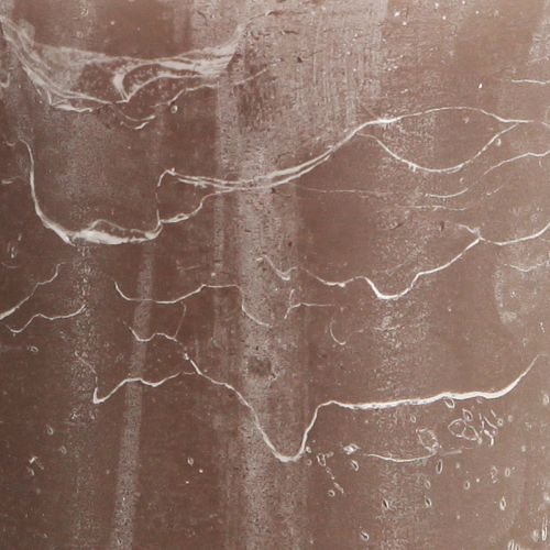 Product Solid-colored brown pillar candles, 85 x 150 mm, set of 2 – Decorative candles for a cozy atmosphere and festive occasions