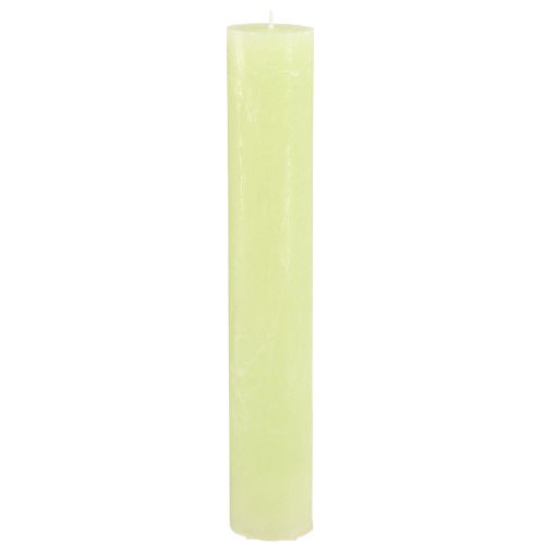 Product Solid coloured candles lime green ...