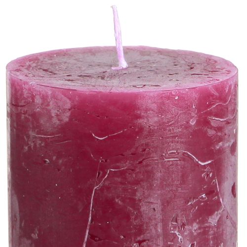 Product Berry pillar candles, 60x100mm, set of 4 – atmospheric decoration
