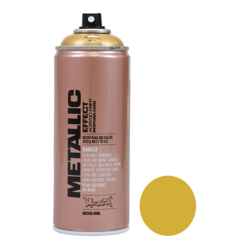 Floristik24 Paint Spray Gold Gold Spray Paint Metallic Effect Acrylic Paint 400ml