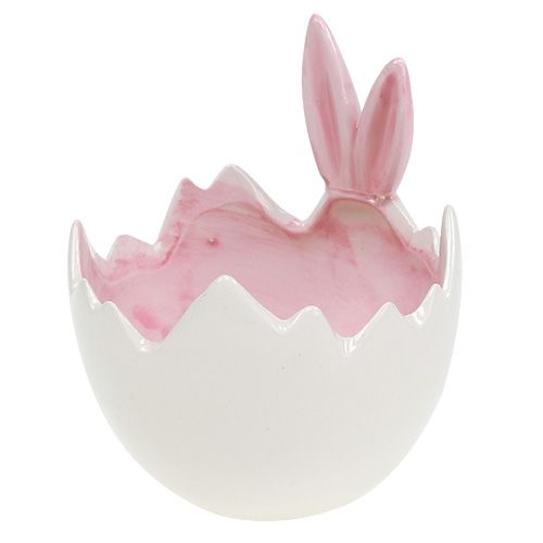 Floristik24 Decorative bowl egg with ears Ø7.5cm H9.5cm 3pcs