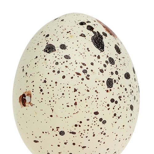Floristik24 Egg 6cm cream made of styrofoam 12pcs