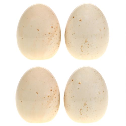 Floristik24 Decorative ceramic eggs H8.5cm 4pcs