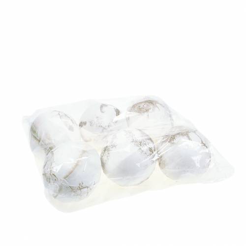 Floristik24 Egg vintage motif to hang 13cm 6pcs