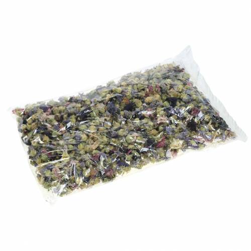 Floristik24 Dry decoration craft set real marshmallow natural 300g flower potpourri