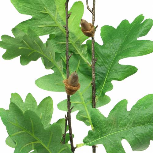 Floristik24 Oak leaf branch green 115cm
