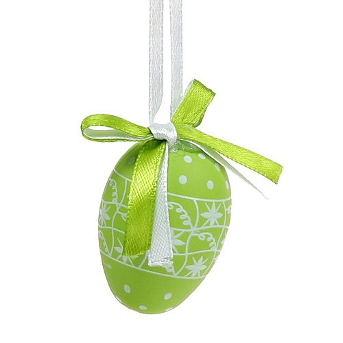 Floristik24 Eggs to hang plastic 5cm 27pcs
