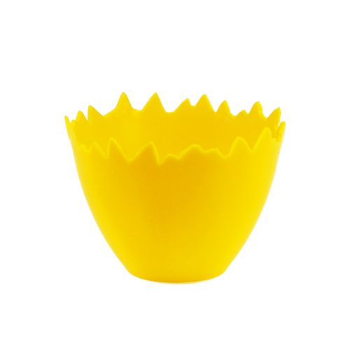 Floristik24 Egg cup Ø9cm 20 pcs yellow