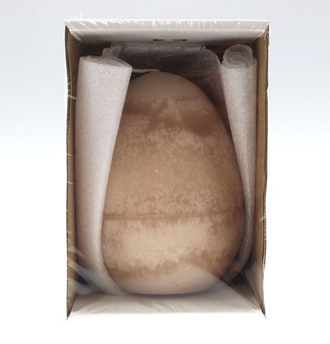 Floristik24 Decorative egg candle Sahara 14cm