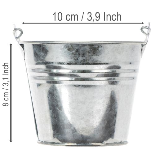 Bucket Ø10cm H8cm 10 pcs.