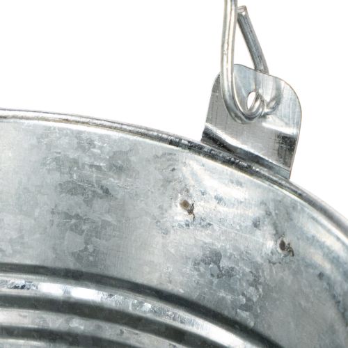 Bucket Ø12cm H10cm 8pcs. Zinc,