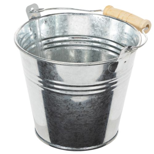 Bucket Ø12cm H10cm 8pcs. Zinc,