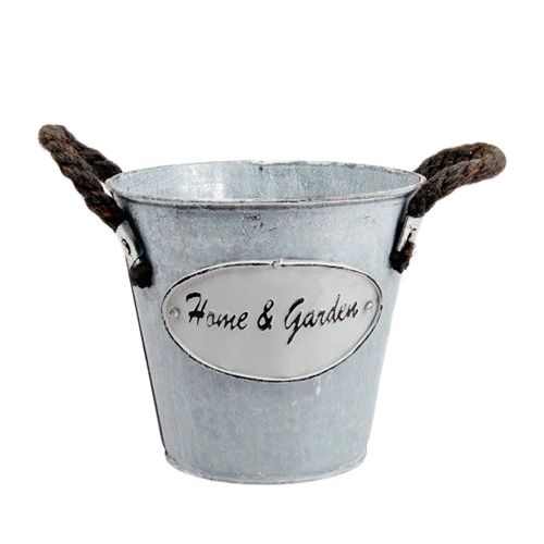 Floristik24 Planting bucket gray Ø21cm H19cm