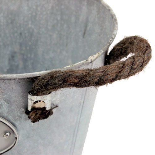 Floristik24 Planting bucket gray Ø21cm H19cm