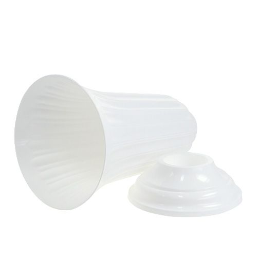Product Vase Lilia white Ø20cm 1 pc