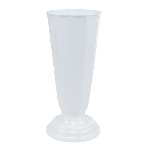 Szwed White Vase Ø19cm