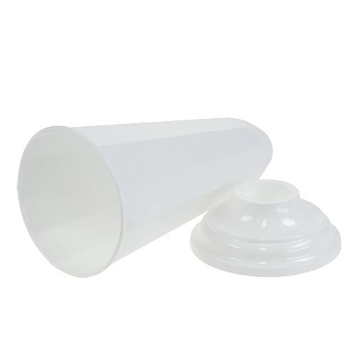 Product Szwed White Vase Ø19cm