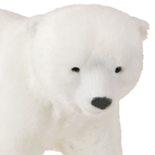 Floristik24 Polar bear decorative figures standing and sitting white 16/20cm 3pcs