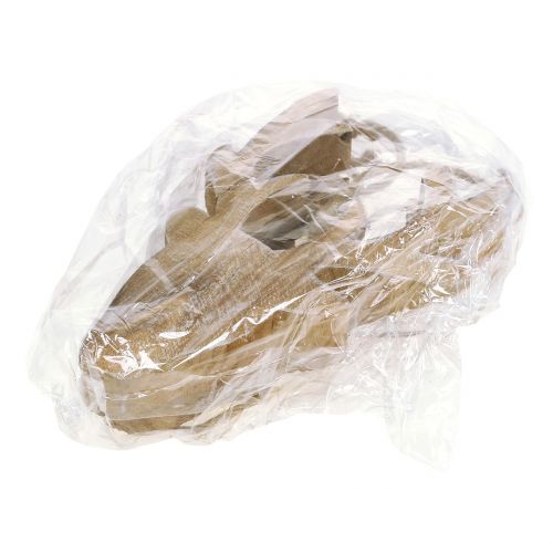 Floristik24 Moose head wood to hang 20x10.5cm 2pcs