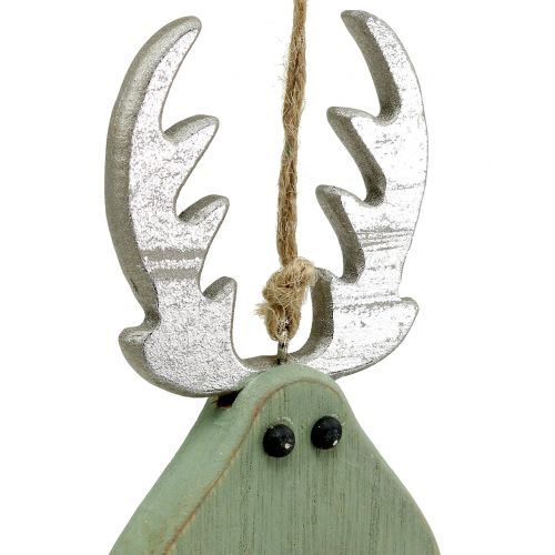 Product Moose head mint for hanging 14.5cm x 7.2cm 4 pcs