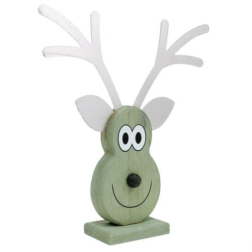 Product Moose head mint to stand 18cm x 16cm 3pcs