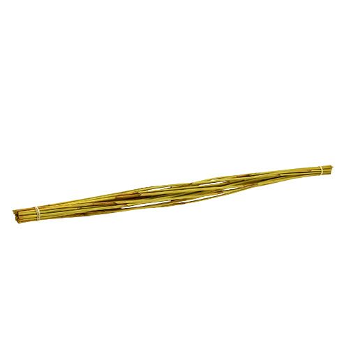 Floristik24 Decorative sticks, Elephant Reed Yellow 20 pcs