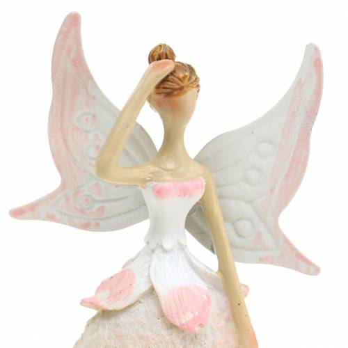 Floristik24 Deco figure elf white 12cm 2pcs