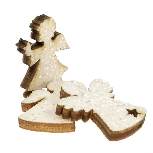 Floristik24 Scattered angel with glitter 2cm 144p