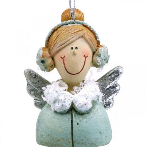 Floristik24 Angel pendant Christmas angel tree decoration H5.5cm 8 pcs