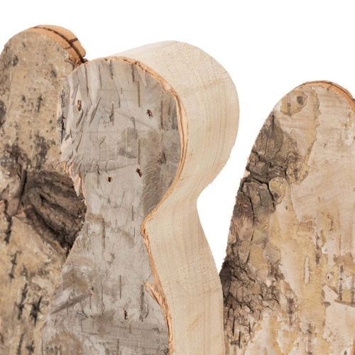 Angel figure made of wood with