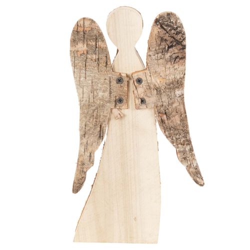 Angel figure made of wood with