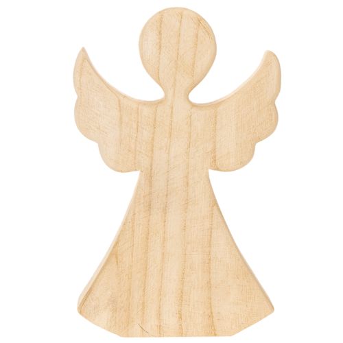 Wooden angel decorative figure