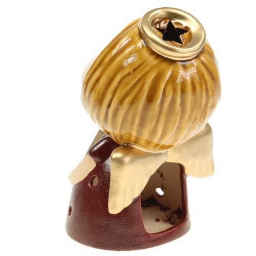 Floristik24 Lantern angel ceramic with heart H17cm