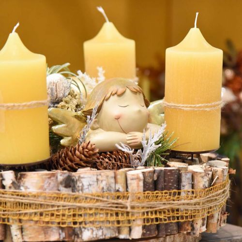 Floristik24 Decorative angel figure Christmas table decoration 22.5 × 9.5 × 9cm