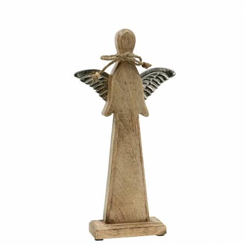 Christmas decoration angel wood H32cm