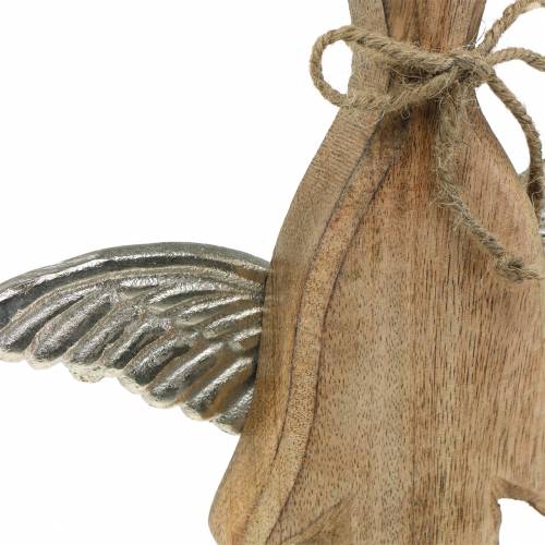 Product Christmas decoration angel wood H43cm