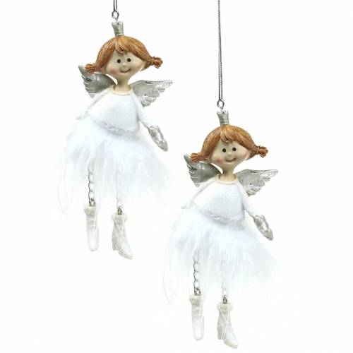 Floristik24 Christmas decorations Christmas tree decorations angel 11.5cm 4pcs