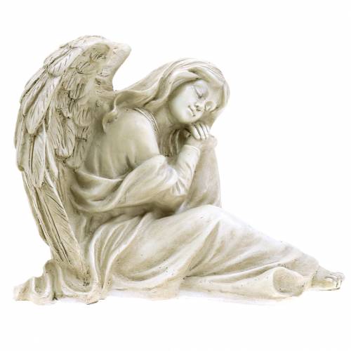 Floristik24 Decorative angel sitting 19cm x 13.5cm H15cm