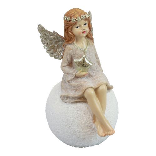 Floristik24 Table decoration Christmas Christmas angel angel with star 21cm