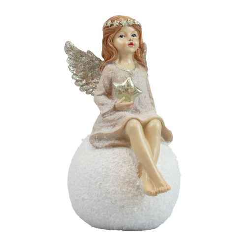 Floristik24 Table decoration Christmas Christmas angel angel with star 21cm