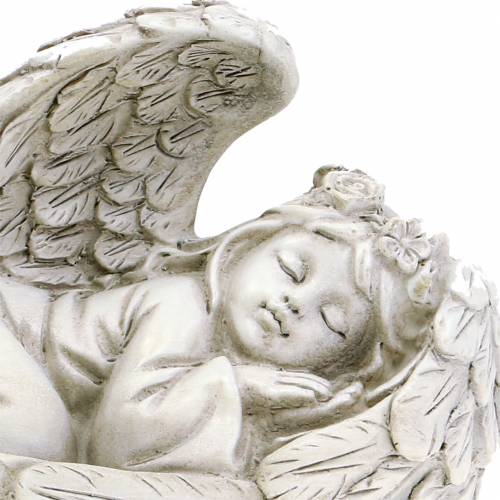 Floristik24 Decoration angel sleeping 18cm x 8cm x 10cm