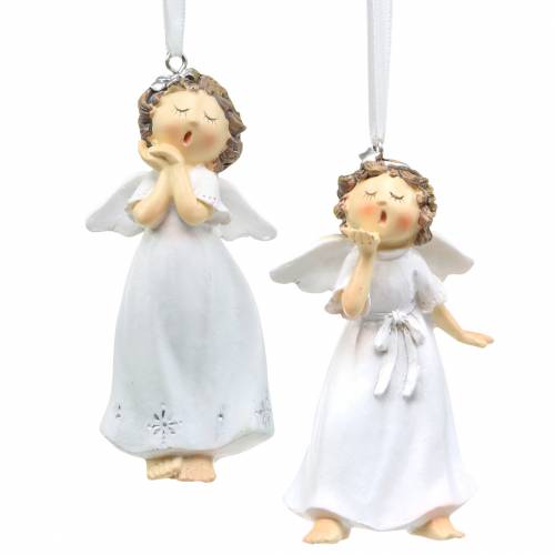 Floristik24 Christmas tree decorations angel 9cm 2pcs