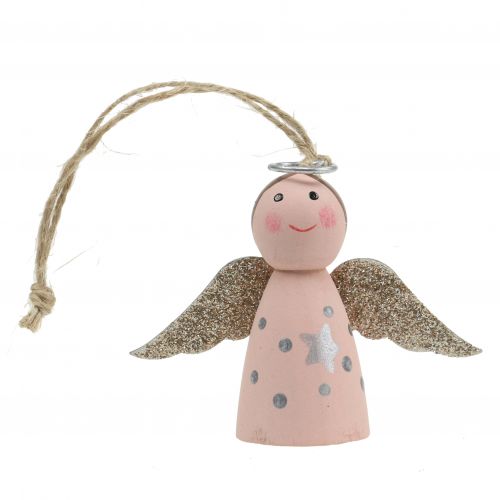 Product Angel to hang pink 6cm 6pcs