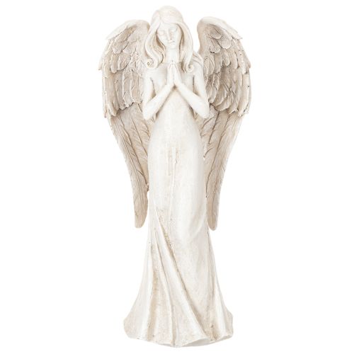 Angel figurine standing and praying, decoration, 36cm