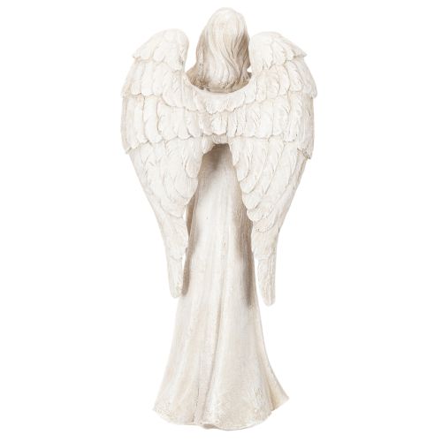 Angel figurine standing and praying, decoration, 36cm | Floristik24.ie