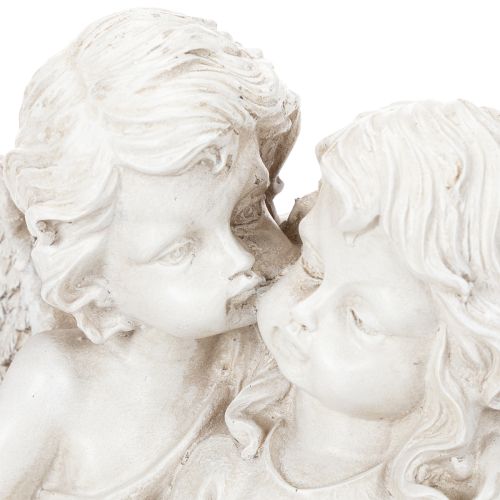 Angel Decoration Children's Angel Couple with Heart Sculpture 24cm | Floristik24.ie