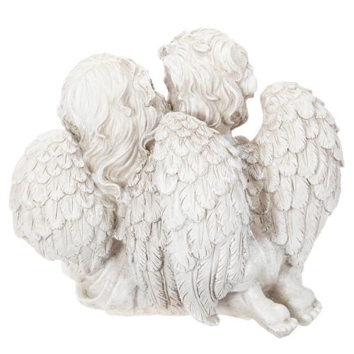 Angel Decoration Children's Angel Couple with Heart Sculpture 24cm | Floristik24.ie