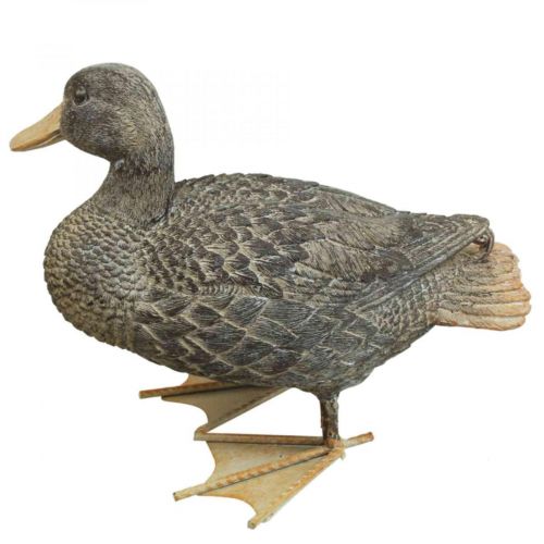 Floristik24 Duck garden figure decorative figure Duck figure for standing H18cm