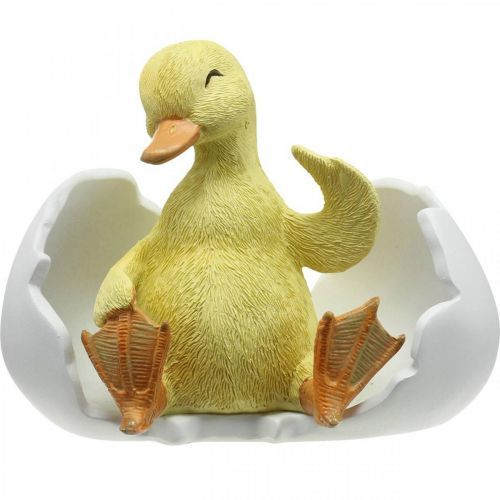 Product Hatched chick, duck figure, duckling in egg H10cm W12.5cm